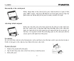 Preview for 6 page of Varta V-AVD55 Instruction Manual