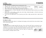 Preview for 40 page of Varta V-AVD55 Instruction Manual