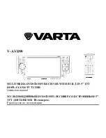 Varta V-AVD99 Instruction Manual preview