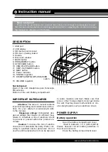 Предварительный просмотр 2 страницы Varta V-CDR101US Instruction Manual