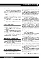 Предварительный просмотр 3 страницы Varta V-CDR101US Instruction Manual