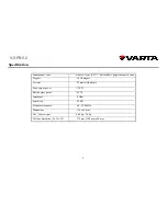 Preview for 7 page of Varta V-SPB402 Instruction Manual