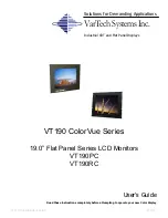 VarTech Systems ColorVue VT190PC User Manual preview