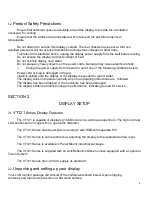 Preview for 4 page of VarTech Systems VT121 CrystalVueSeries User Manual