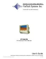 VarTech Systems VT19B-PW User Manual preview