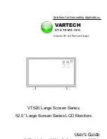 Предварительный просмотр 1 страницы VarTech Systems VT260 series User Manual