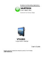 Preview for 1 page of VarTech Systems VT420D User Manual