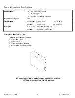 Preview for 5 page of VarTech Systems VTPC190P User Manual