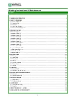 Preview for 2 page of Varvel RO series Working Instructions & Maintenance Manual