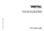 Preview for 1 page of Varytec 495350 User Manual