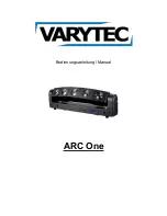 Varytec ARC One Manual предпросмотр