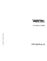 Предварительный просмотр 1 страницы Varytec BAT.PARset 4 RGBW User Manual