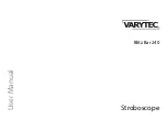 Varytec Blitz Bar 240 User Manual предпросмотр