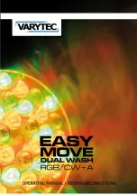 Preview for 1 page of Varytec EASY MOVE DUAL WASH Operating Manual