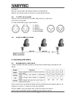 Предварительный просмотр 5 страницы Varytec Easymove XL 60 Spot User Manual