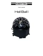 Varytec Hell Ball I User Manual предпросмотр