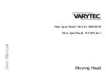 Varytec Hero Spot Wash 140 WH 2in1 User Manual preview