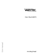 Предварительный просмотр 1 страницы Varytec Hero Wash 640FX User Manual