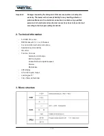 Preview for 4 page of Varytec LED Flat Par 152x10mm RGB User Manual