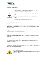 Preview for 3 page of Varytec LED Giga Bar 4 User Manual