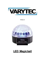 Предварительный просмотр 1 страницы Varytec LED Magicball Manual