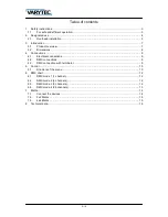 Preview for 2 page of Varytec LED Mini Matrix 5x5 2700K User Manual