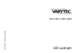 Varytec LED Profile 150W 3200K User Manual preview