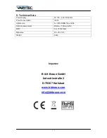 Предварительный просмотр 7 страницы Varytec LED Quadscan 4x10W User Manual