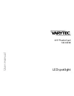 Varytec LED Theater Spot 100 3000K User Manual preview