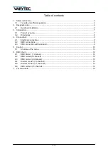 Preview for 2 page of Varytec LED Typhoon Strobe User Manual