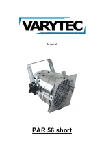 Предварительный просмотр 1 страницы Varytec PAR 56 short Manual