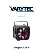 Varytec Progression II User Manual preview