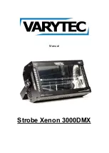 Предварительный просмотр 1 страницы Varytec Strobe Xenon 3000DMX Manual