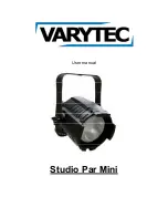 Varytec Studio Par Mini User Manual предпросмотр