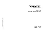 Предварительный просмотр 1 страницы Varytec TR1 14x8W RGBW IP65 User Manual