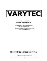 Varytec VN 1500 dmx User Manual preview