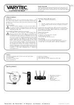 Varytec VP-m5 Quick Start Manual предпросмотр