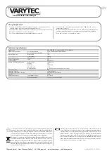 Preview for 2 page of Varytec VP-m5 Quick Start Manual