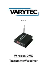 Varytec WTR-DMX Manual предпросмотр