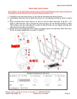 Preview for 4 page of VAS Furniture Mfg. Inc. AVC9001GB Assembly Instructions Manual