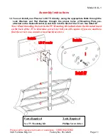 Preview for 11 page of VAS 3 in 1 Flat Panel Console Assembly Manual