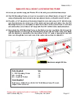 Preview for 17 page of VAS 3 in 1 Flat Panel Console Assembly Manual