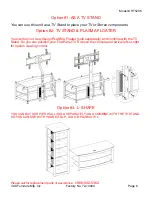 Предварительный просмотр 6 страницы VAS 54 inch TV Console Glossy Black Assembly Instruction Manual