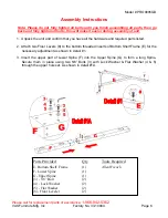 Предварительный просмотр 6 страницы VAS PRO9005GB Assembly Instruction Manual