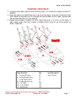 Предварительный просмотр 7 страницы VAS PRO9005GB Assembly Instruction Manual