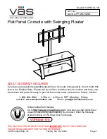 Предварительный просмотр 1 страницы VAS VCPRO44-1VS Manual