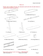 Предварительный просмотр 3 страницы VAS XL50-5GB Assembly Manual