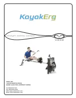 Preview for 1 page of Vasa KayakErg Instruction Manual