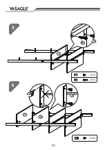 Preview for 10 page of VASAGLE LLS43 Instruction