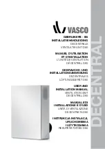 Vasco D60 User And Installation Manual preview